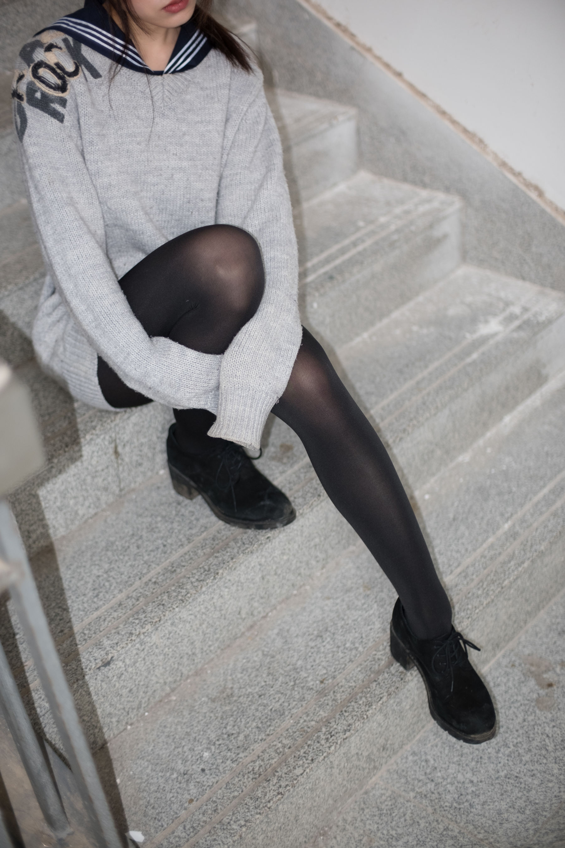 BETA-007 楼梯间的黑丝小妹-图20