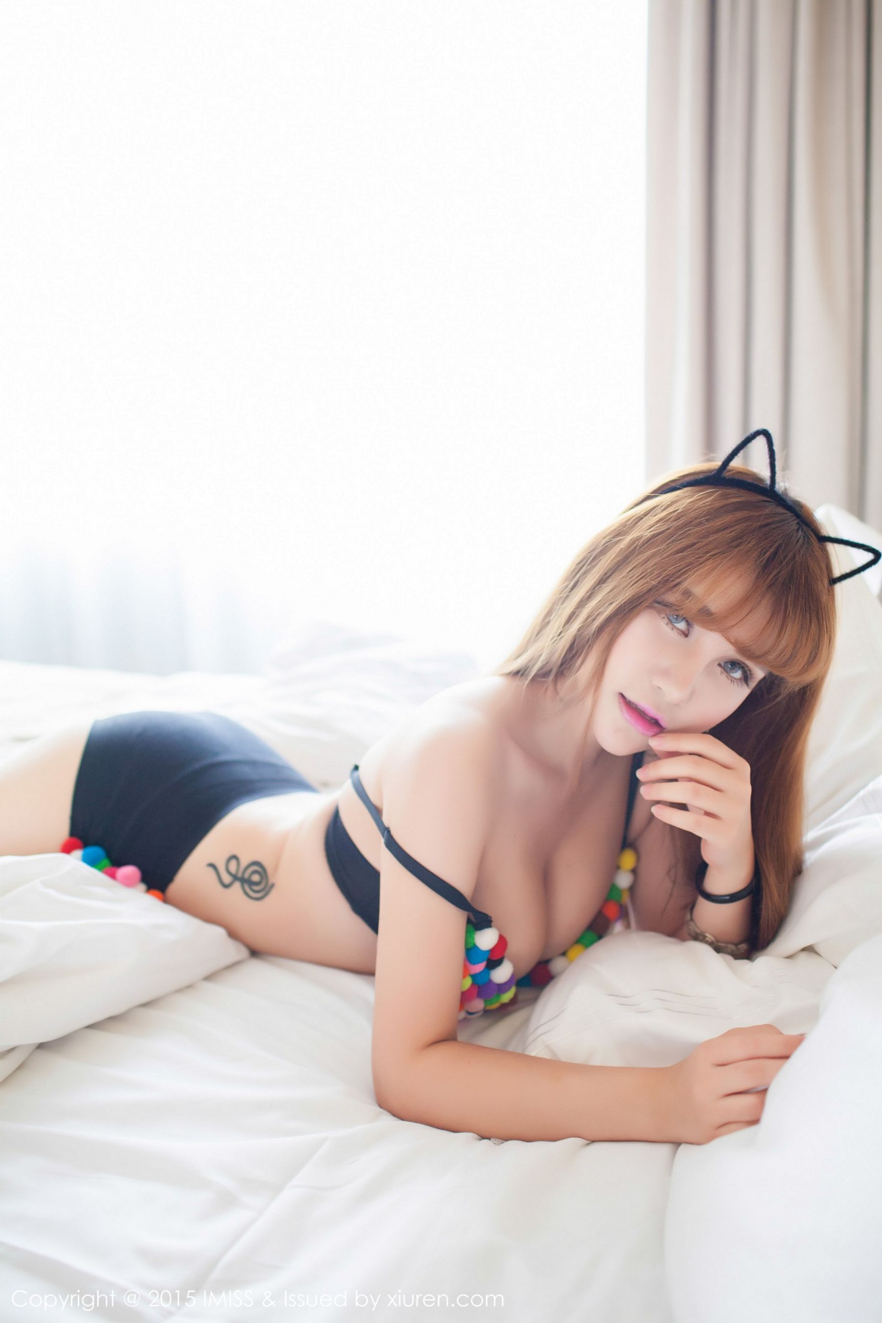 LalaBaby啦啦《美胸猫女泳装》  Vol.025-图13
