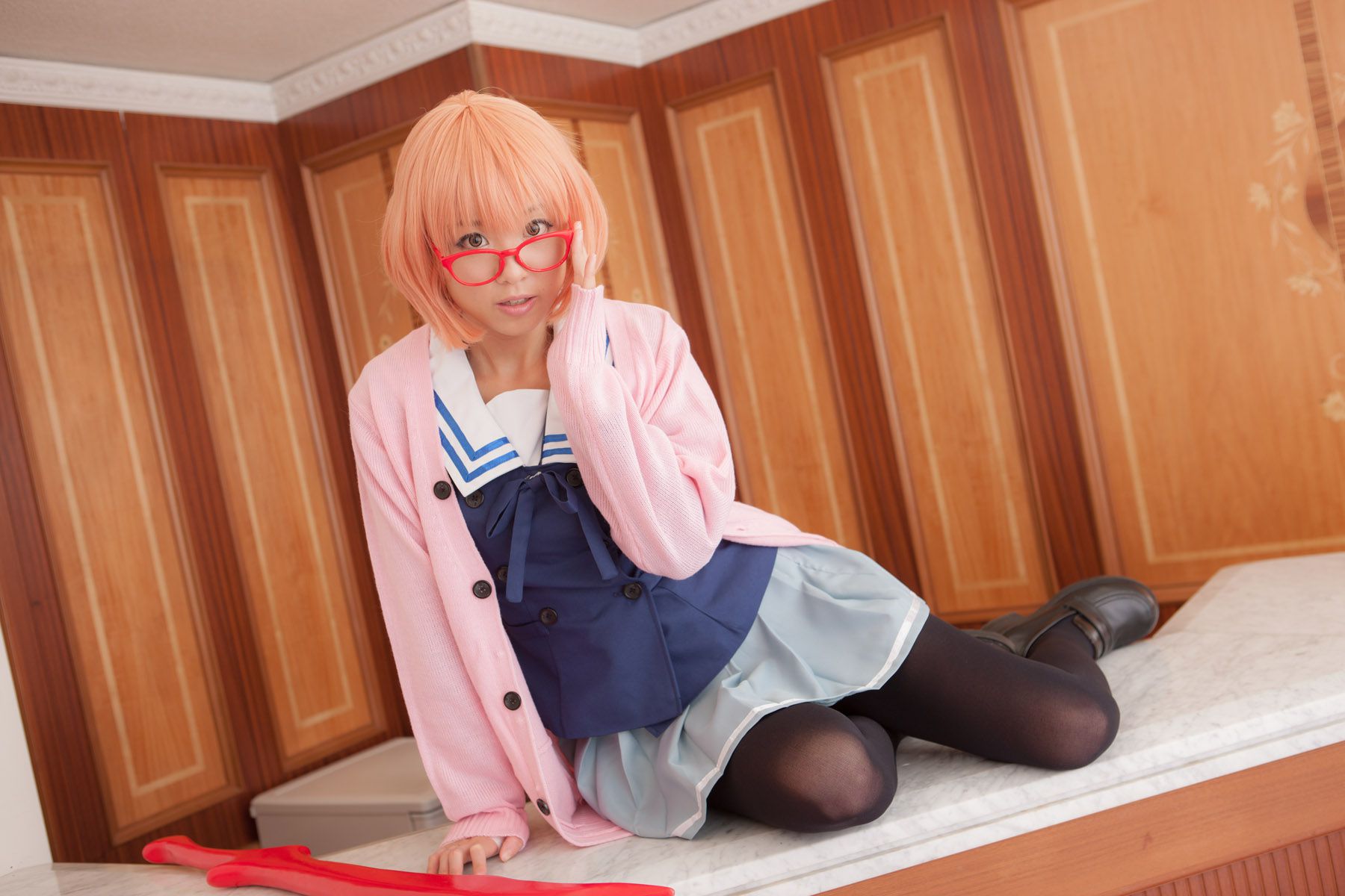 早乙女らぶ 《Kyoukai no Kanata》Kuriyama Mirai-图0