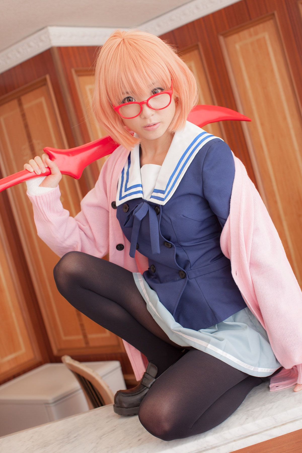 早乙女らぶ 《Kyoukai no Kanata》Kuriyama Mirai-图19