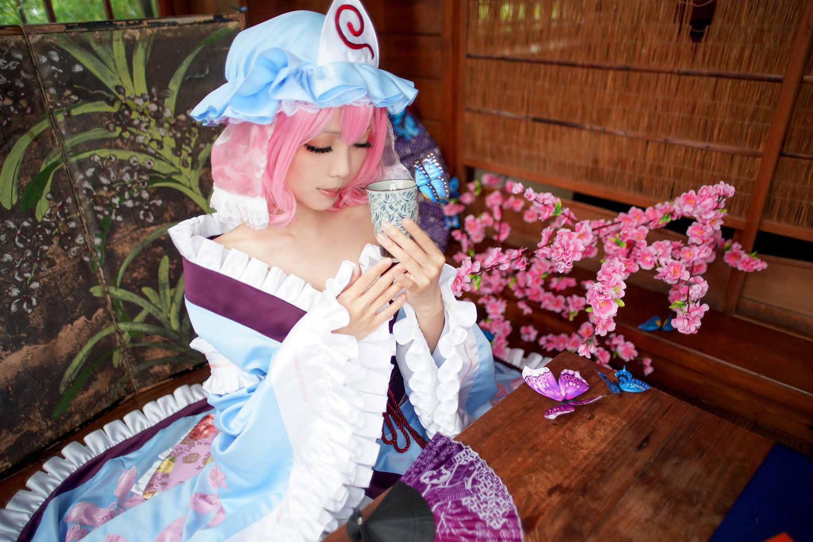 Ely 《東方Project》Saigyouji Yuyuko(西行寺幽々子)-图4