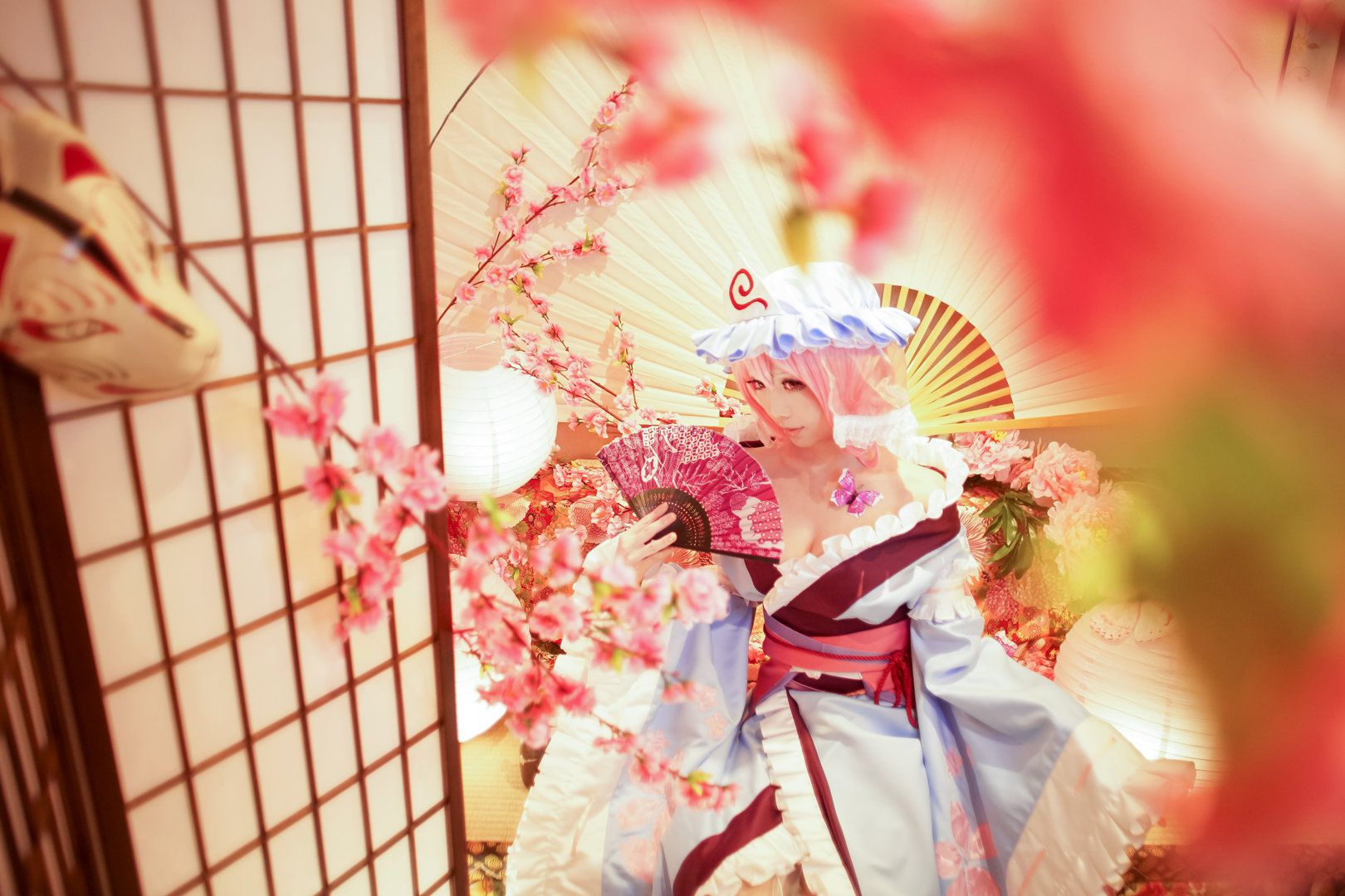 Ely 《東方Project》Saigyouji Yuyuko(西行寺幽々子)-图53