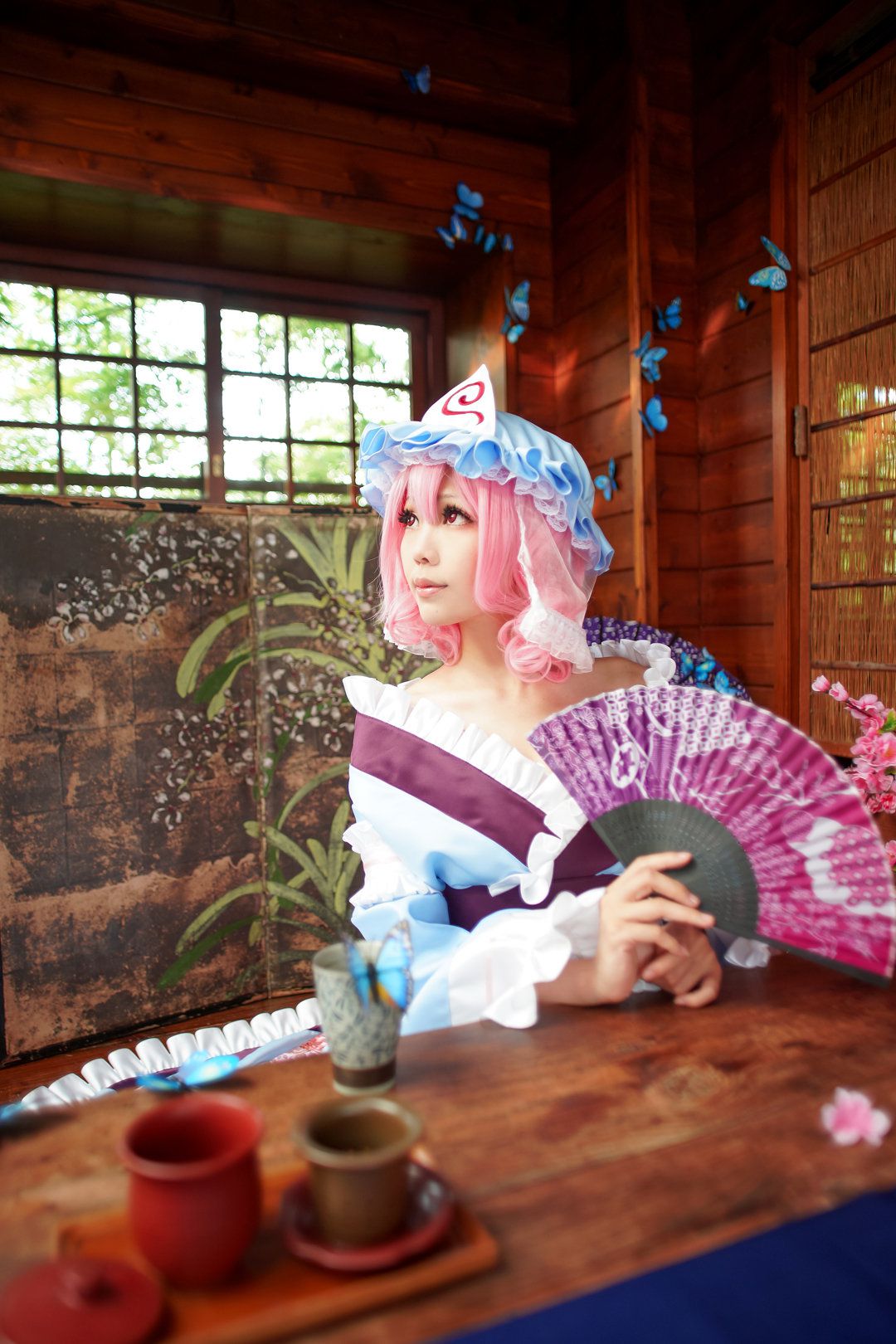 Ely 《東方Project》Saigyouji Yuyuko(西行寺幽々子)-图5