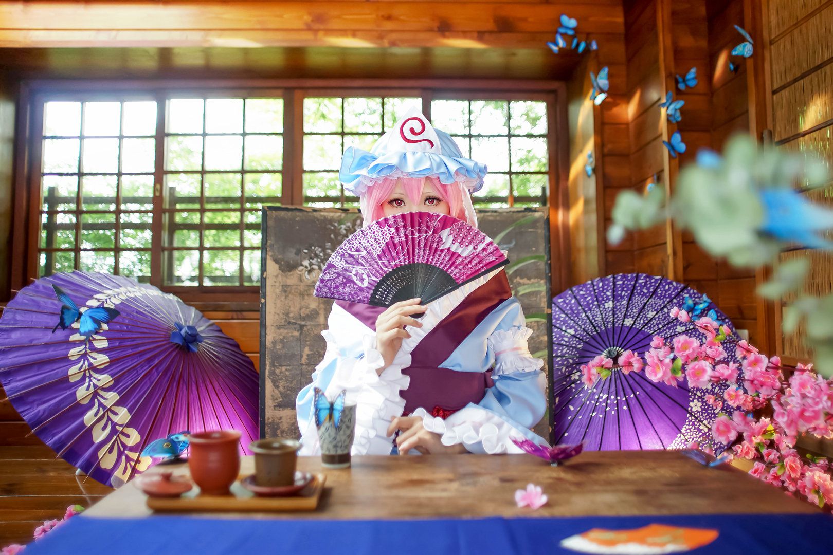 Ely 《東方Project》Saigyouji Yuyuko(西行寺幽々子)-图7