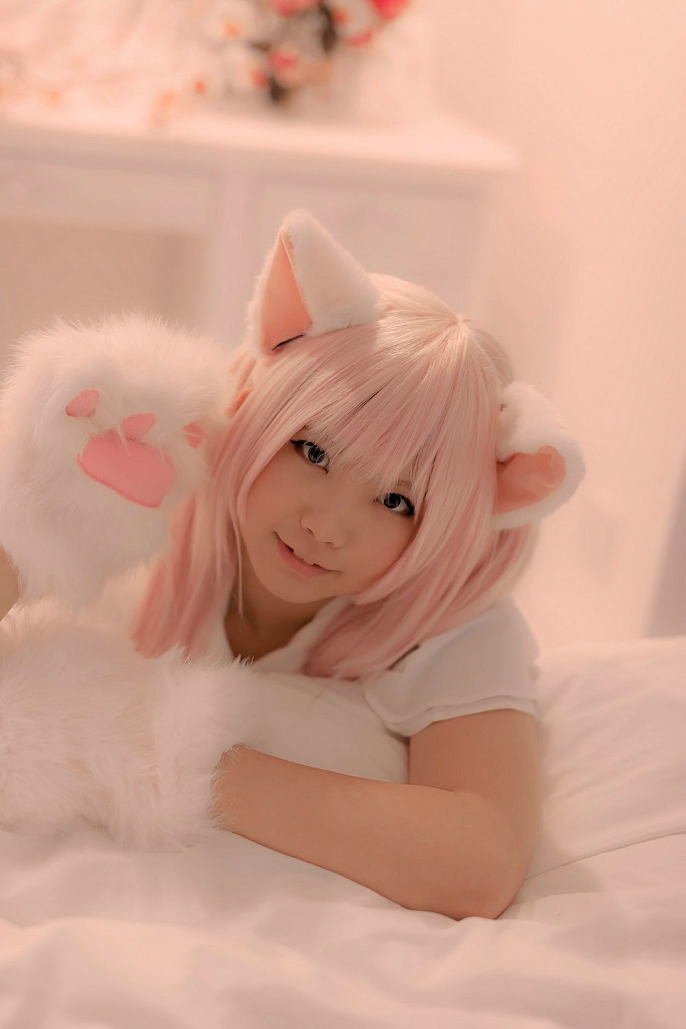 Enako(えなこ)  Necomimi (ネコ耳)(White)-图103