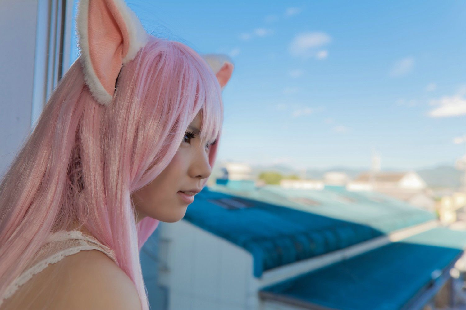 Enako(えなこ)  Necomimi (ネコ耳)(White)-图109