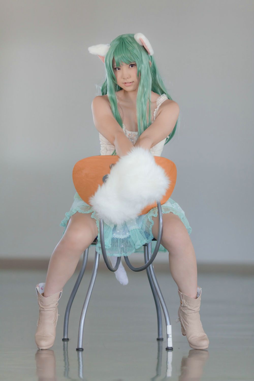 Enako(えなこ)  Necomimi (ネコ耳)(White)-图11