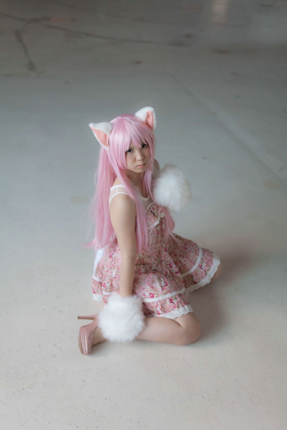 Enako(えなこ)  Necomimi (ネコ耳)(White)-图19