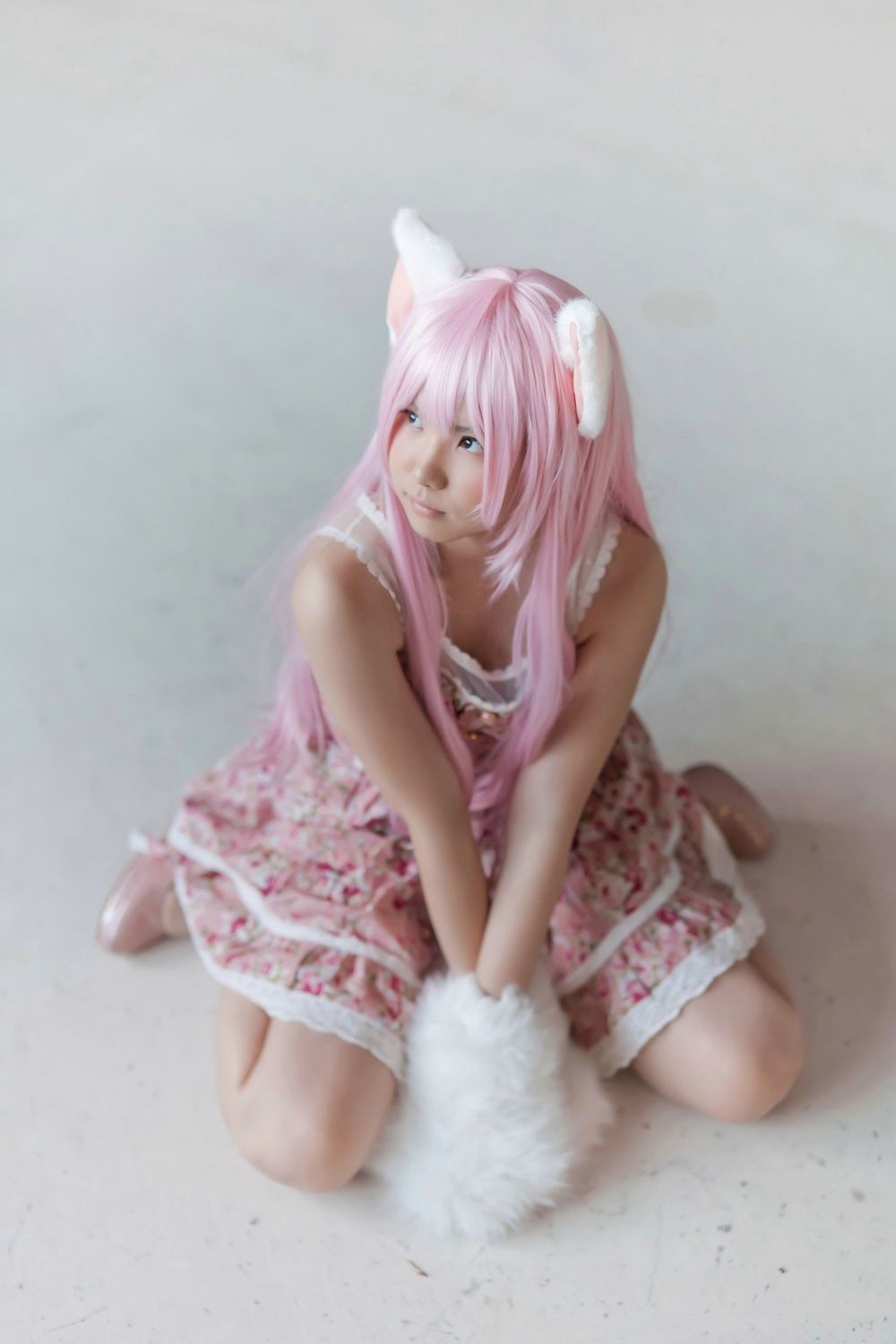 Enako(えなこ)  Necomimi (ネコ耳)(White)-图21