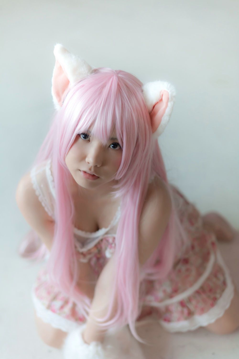 Enako(えなこ)  Necomimi (ネコ耳)(White)-图22