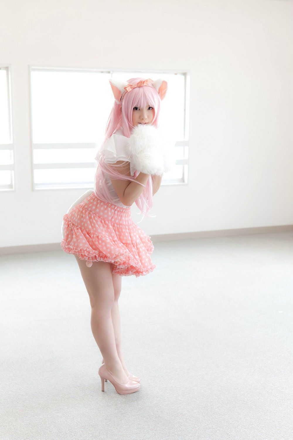 Enako(えなこ)  Necomimi (ネコ耳)(White)-图26