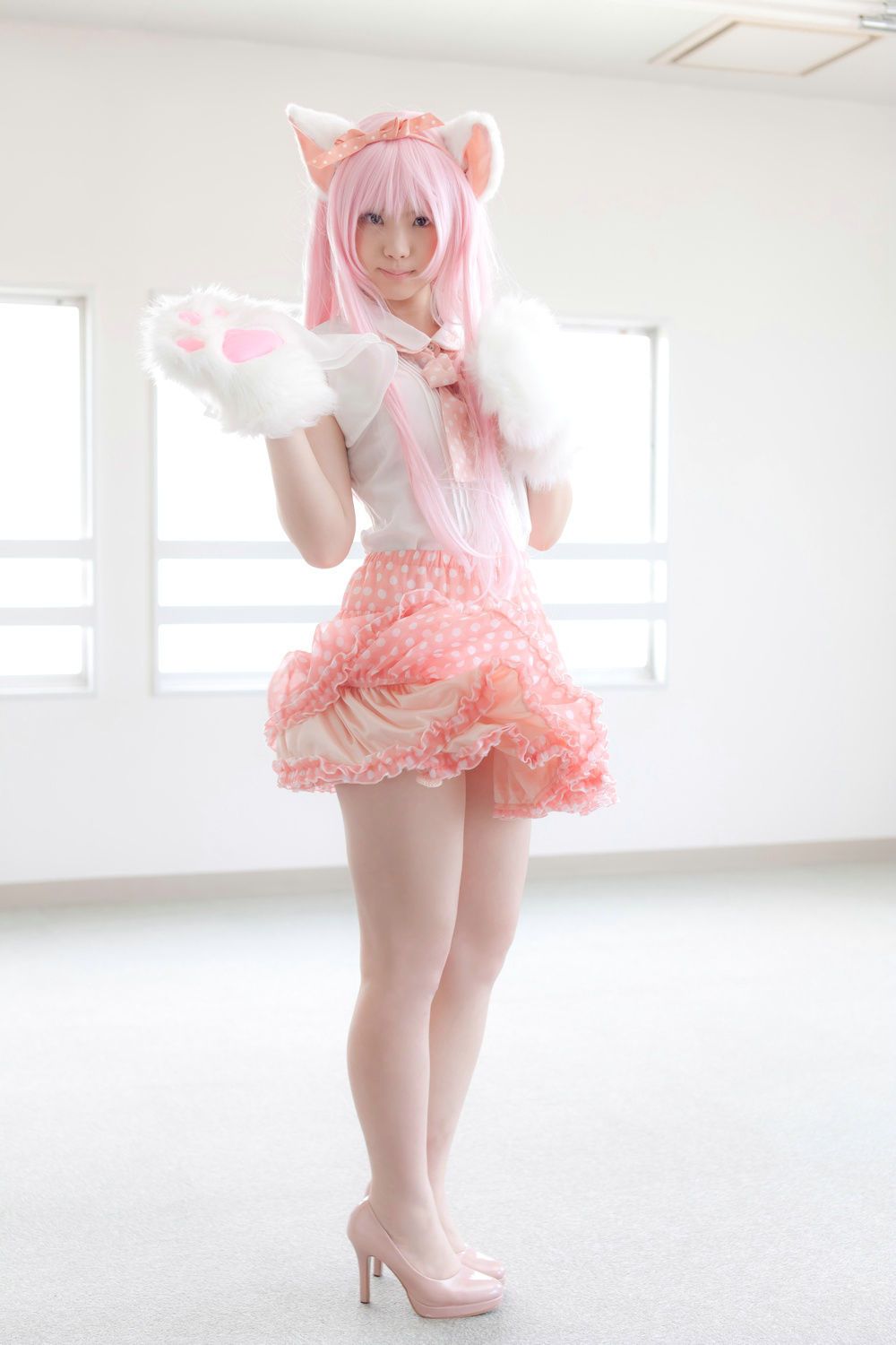 Enako(えなこ)  Necomimi (ネコ耳)(White)-图27