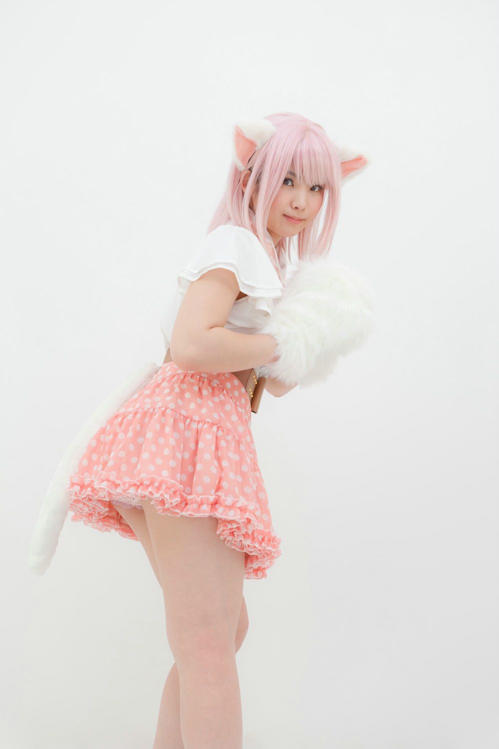 Enako(えなこ)  Necomimi (ネコ耳)(White)-图28