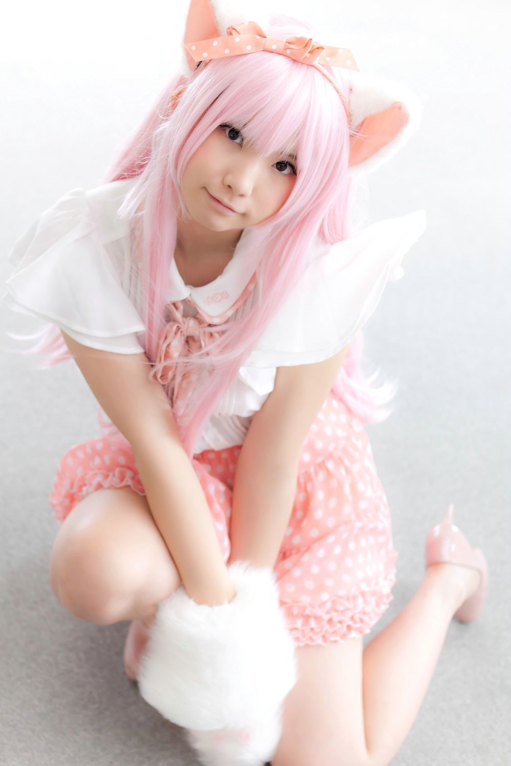Enako(えなこ)  Necomimi (ネコ耳)(White)-图33