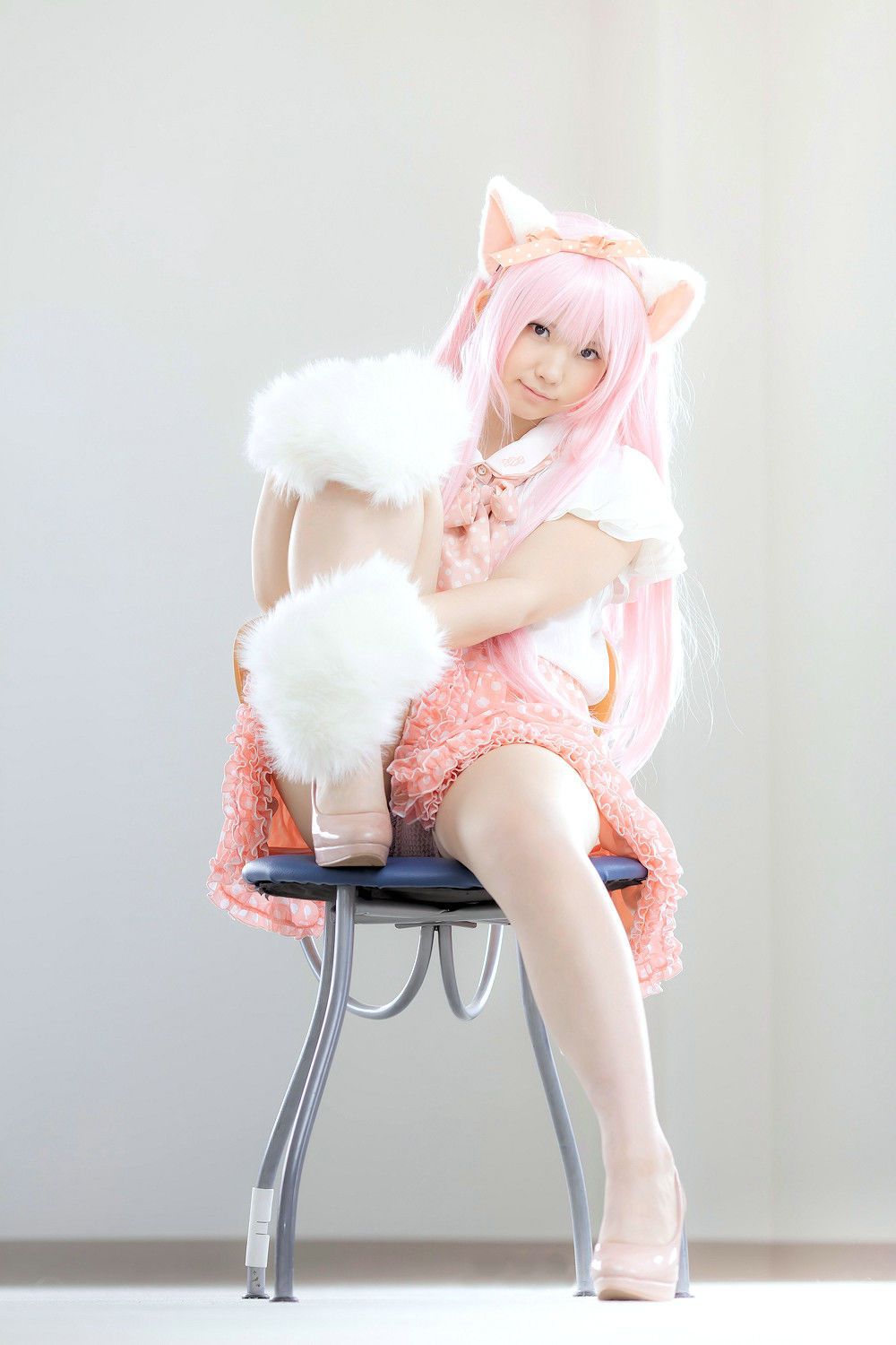 Enako(えなこ)  Necomimi (ネコ耳)(White)-图39