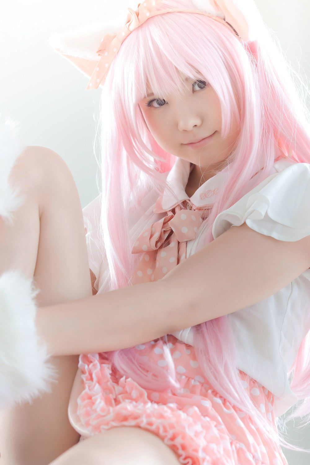 Enako(えなこ)  Necomimi (ネコ耳)(White)-图44