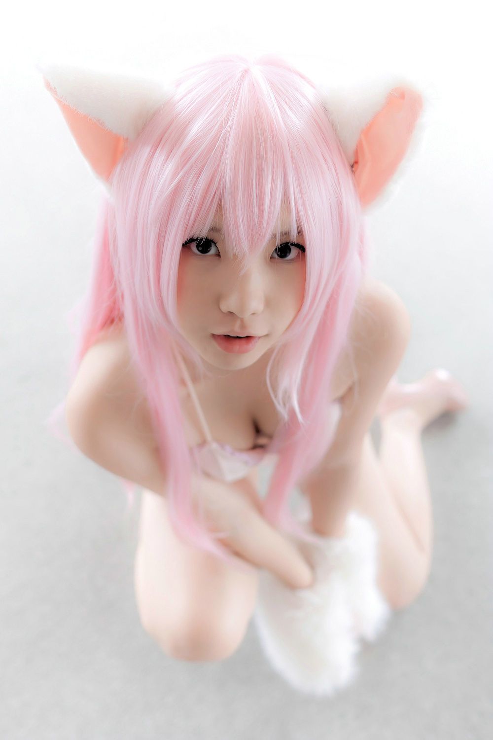 Enako(えなこ)  Necomimi (ネコ耳)(White)-图45