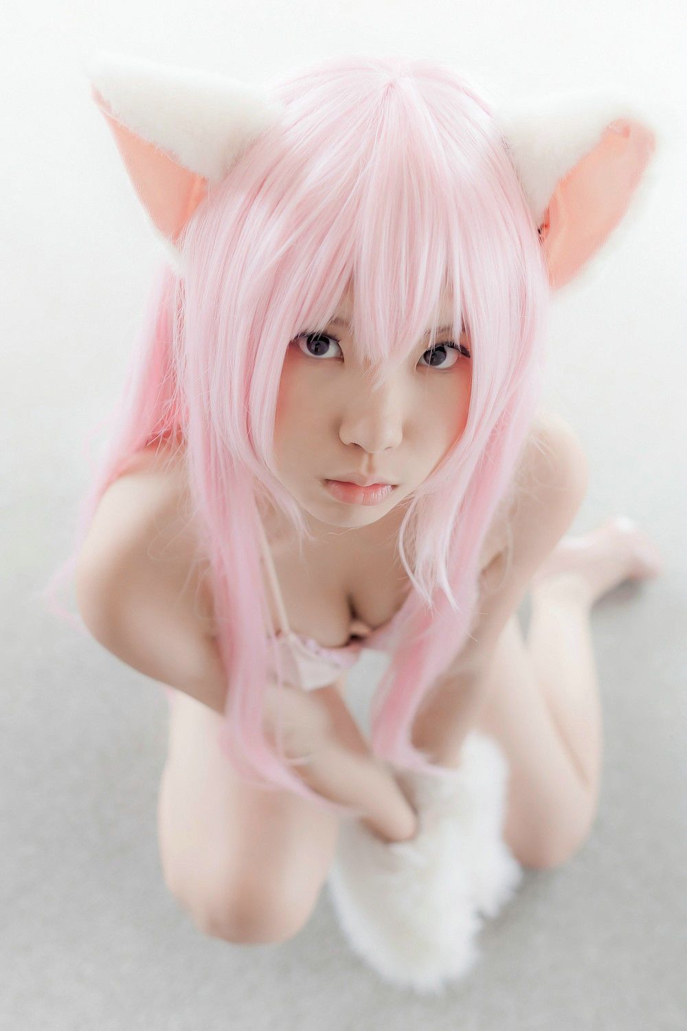 Enako(えなこ)  Necomimi (ネコ耳)(White)-图46