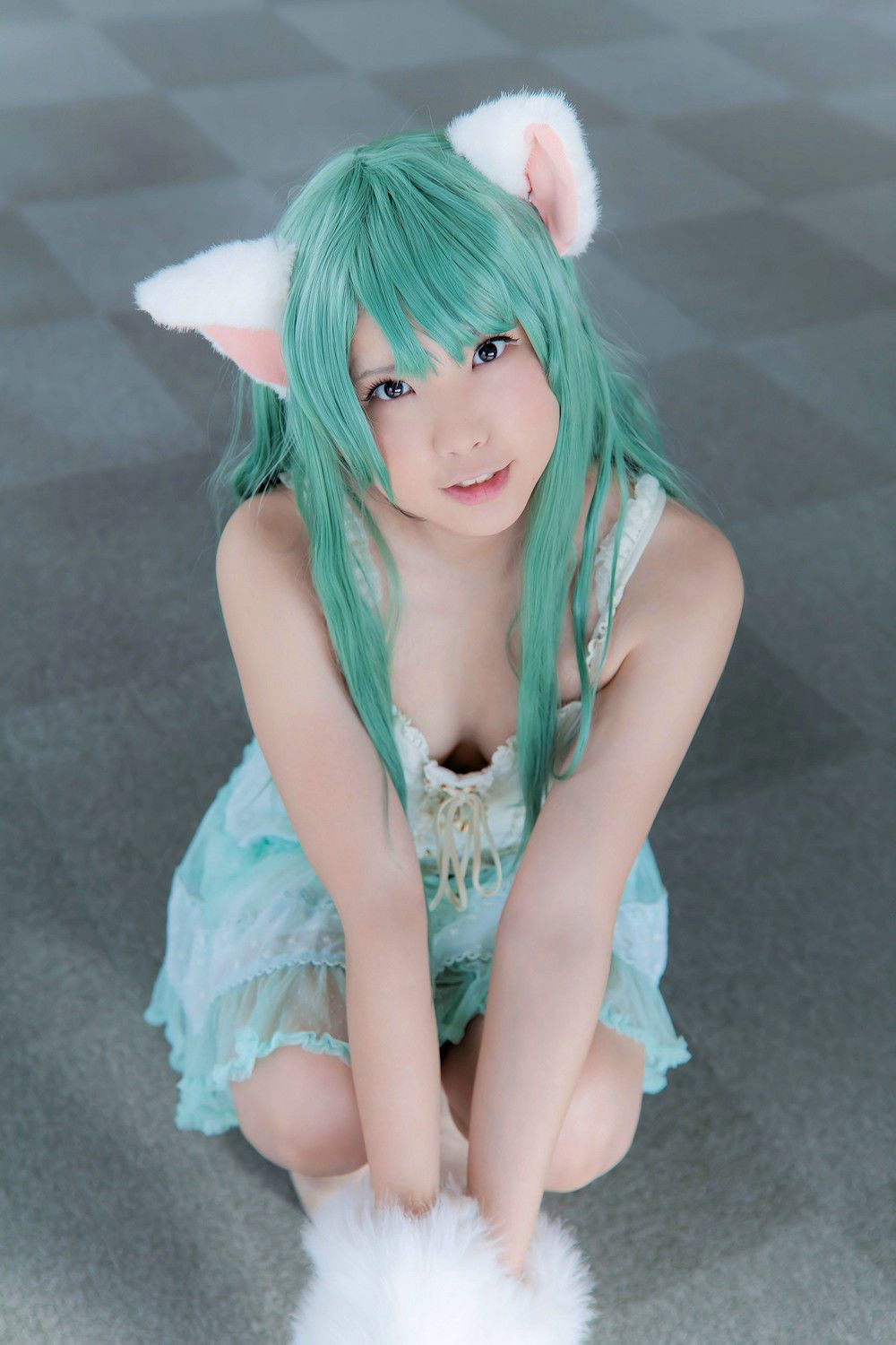 Enako(えなこ)  Necomimi (ネコ耳)(White)-图4