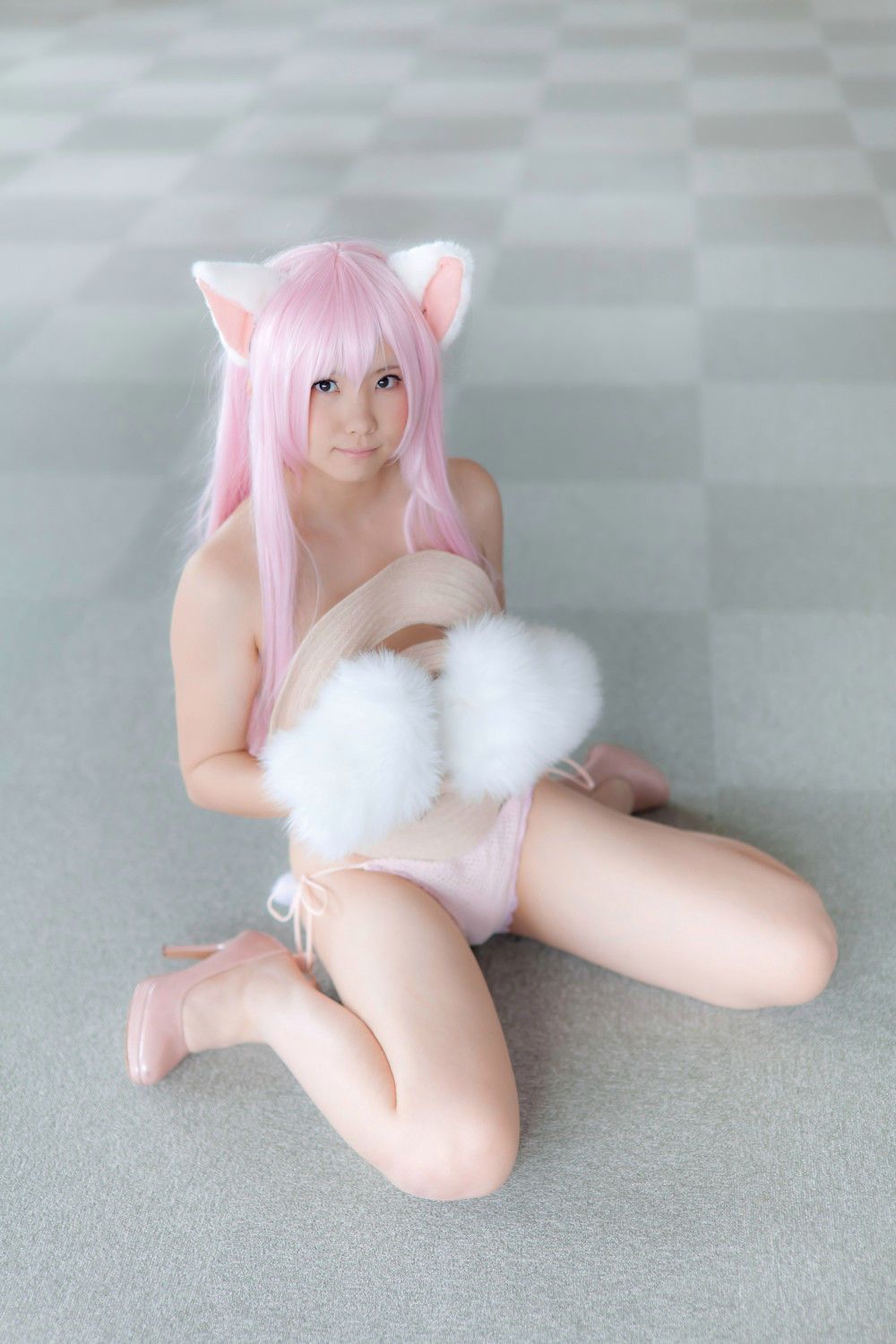 Enako(えなこ)  Necomimi (ネコ耳)(White)-图58