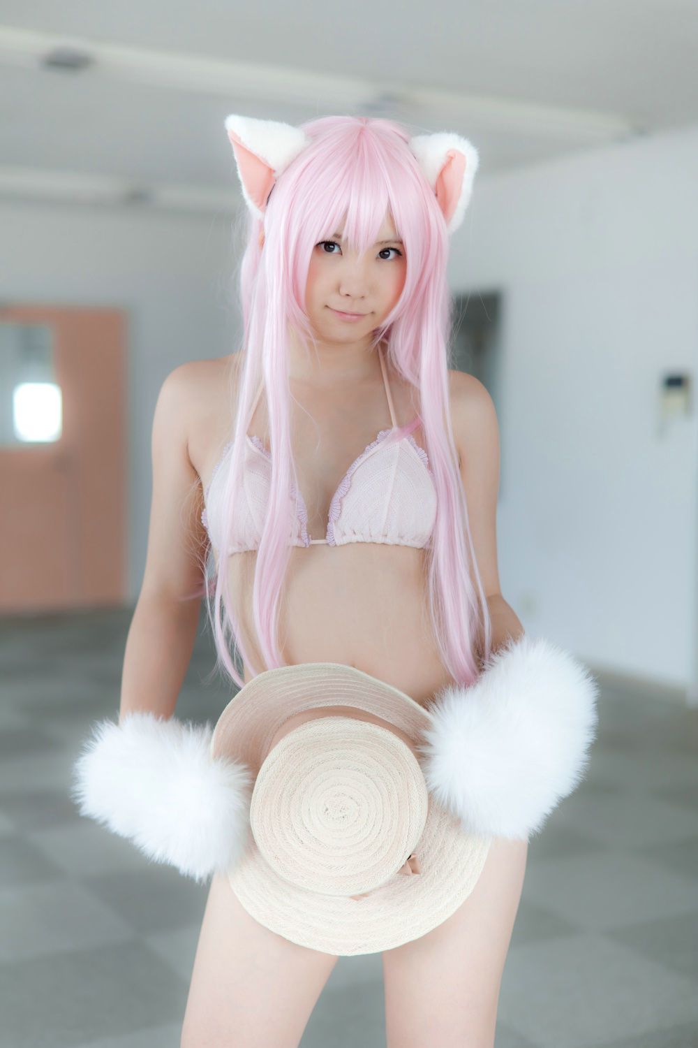 Enako(えなこ)  Necomimi (ネコ耳)(White)-图60
