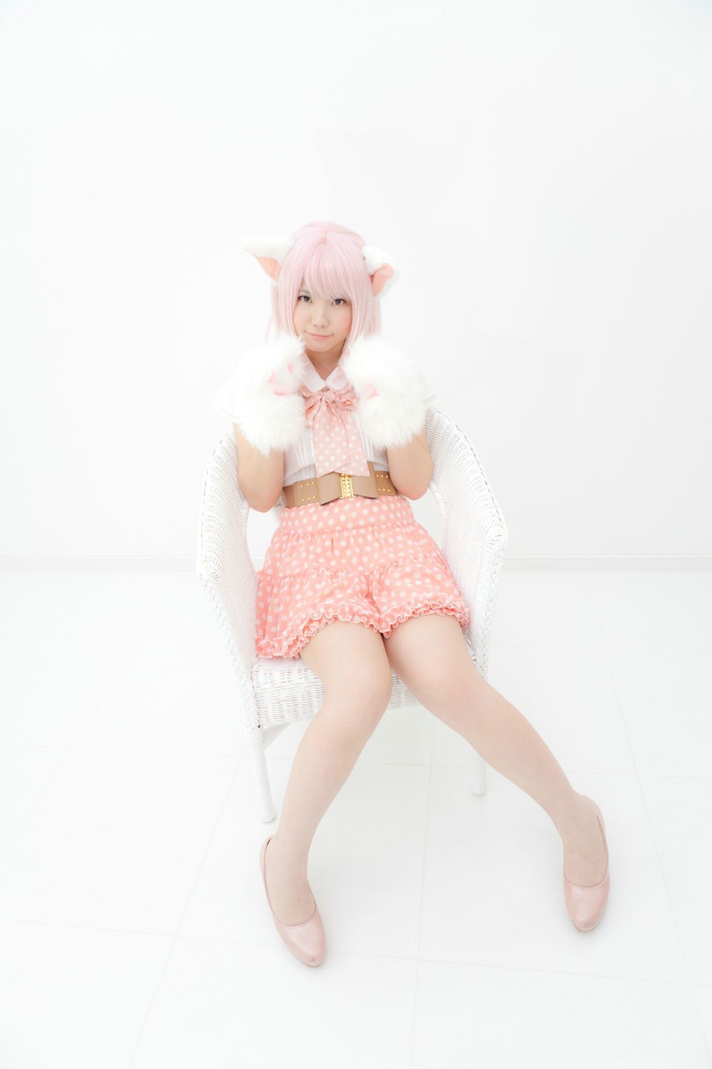 Enako(えなこ)  Necomimi (ネコ耳)(White)-图62