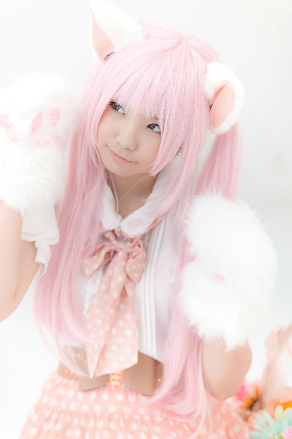 Enako(えなこ)  Necomimi (ネコ耳)(White)-图68