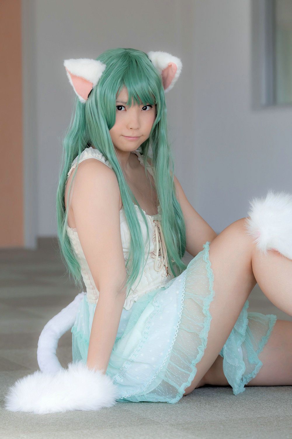 Enako(えなこ)  Necomimi (ネコ耳)(White)-图6