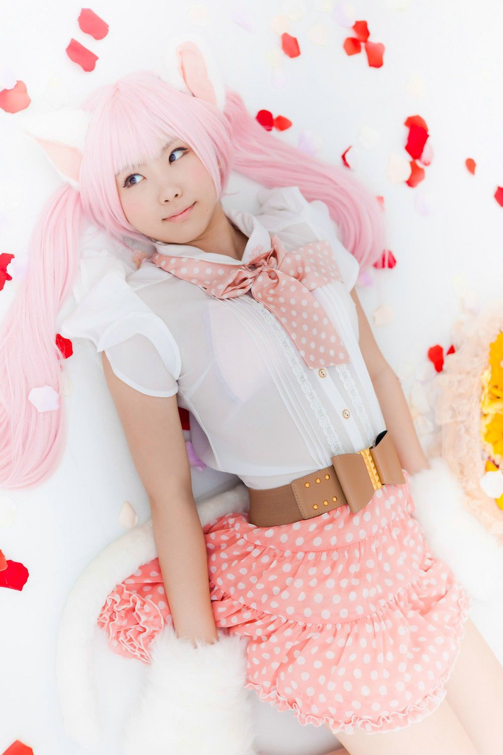 Enako(えなこ)  Necomimi (ネコ耳)(White)-图73