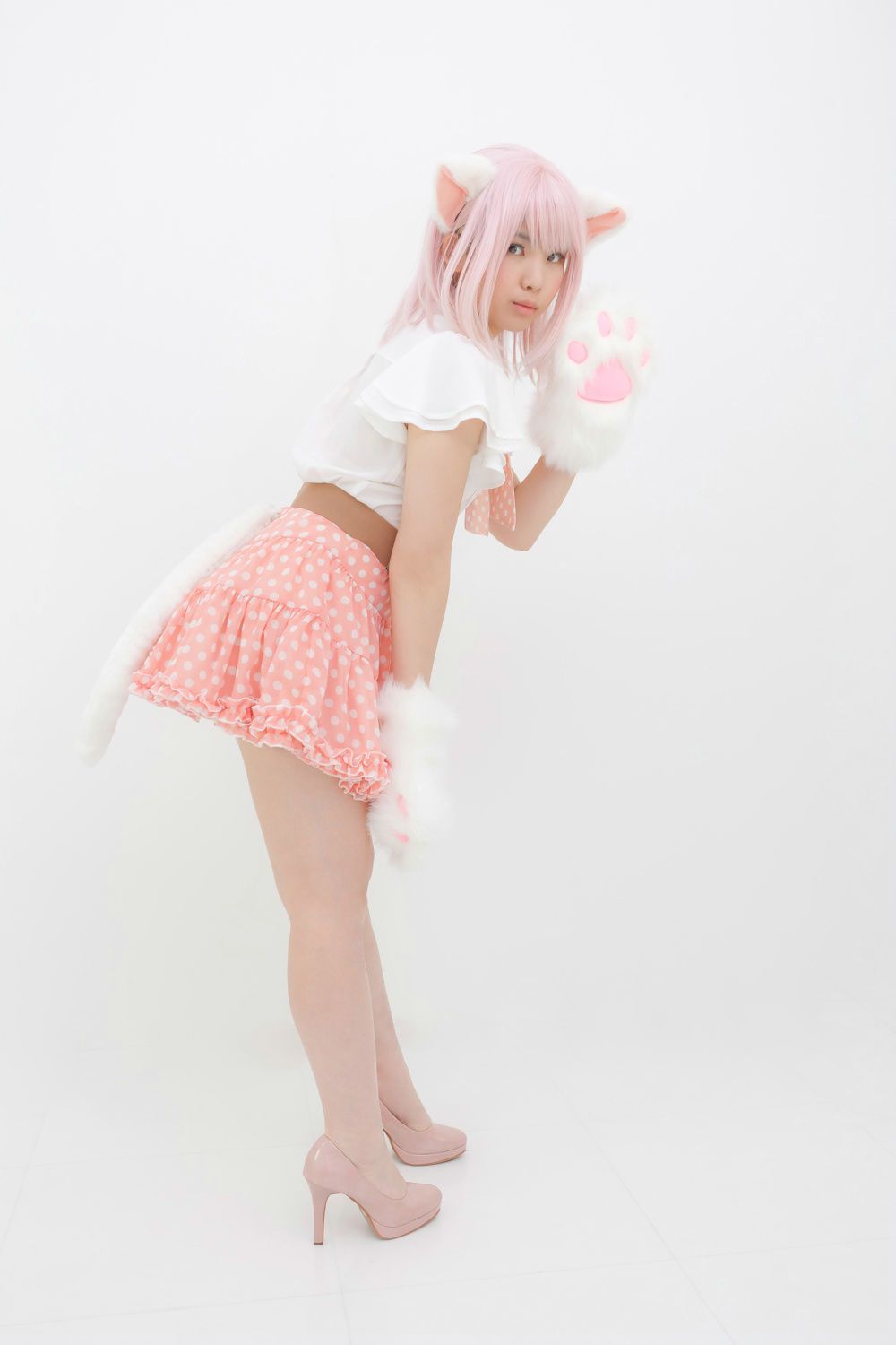 Enako(えなこ)  Necomimi (ネコ耳)(White)-图79