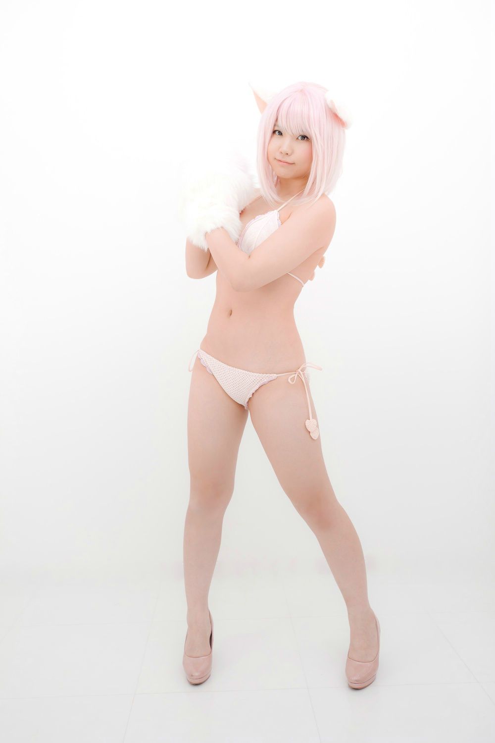 Enako(えなこ)  Necomimi (ネコ耳)(White)-图93