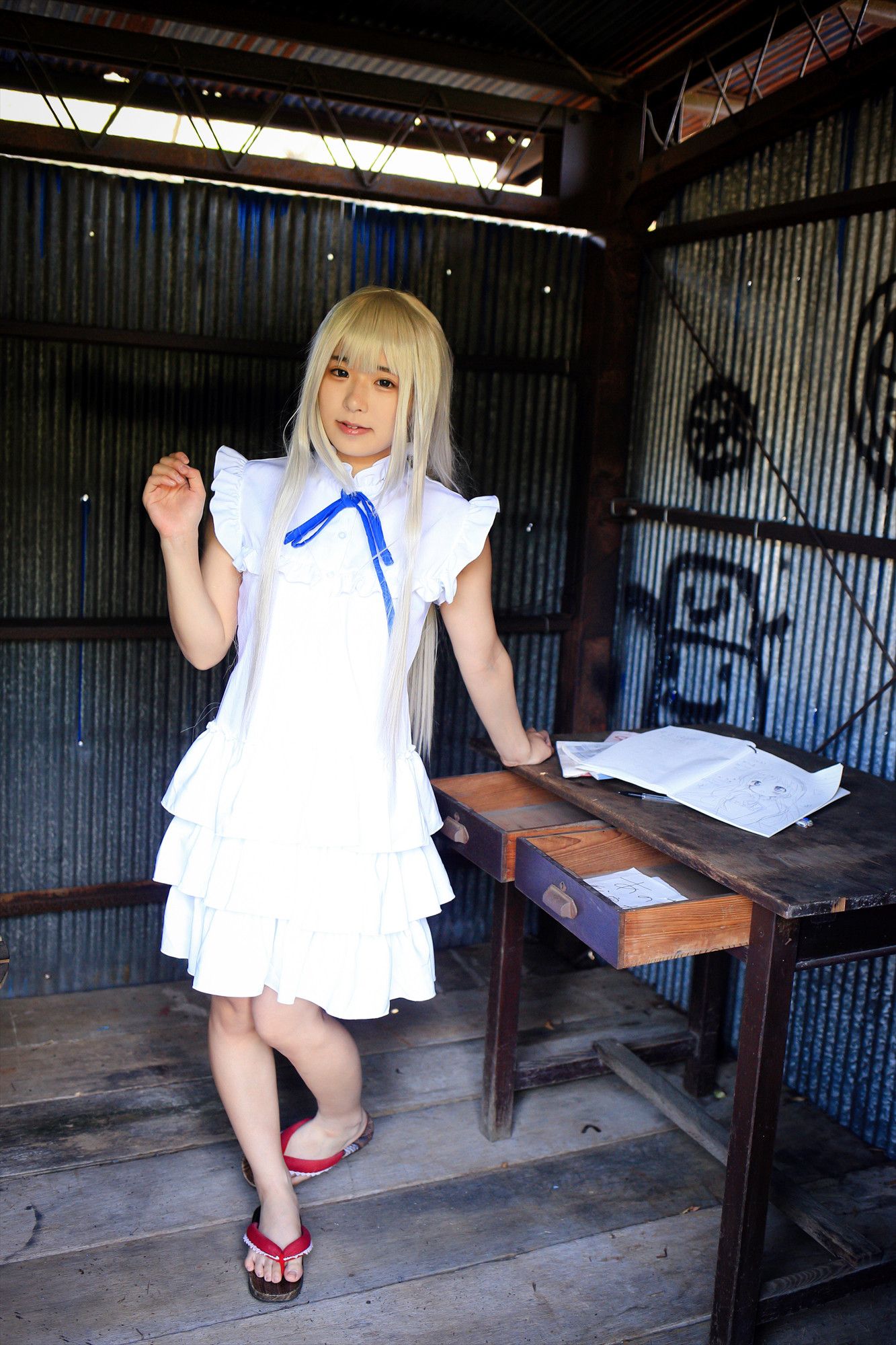 Komugi(こむぎ) 《あの日見た花の名前を僕達はまだ知らない。》Honma Meiko(本間芽衣子)-图28
