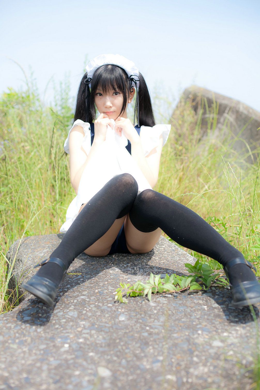 Lenfried(れんふりーど)&Pude(ぷで)&Ushijima Iiniku -  Maid-图0