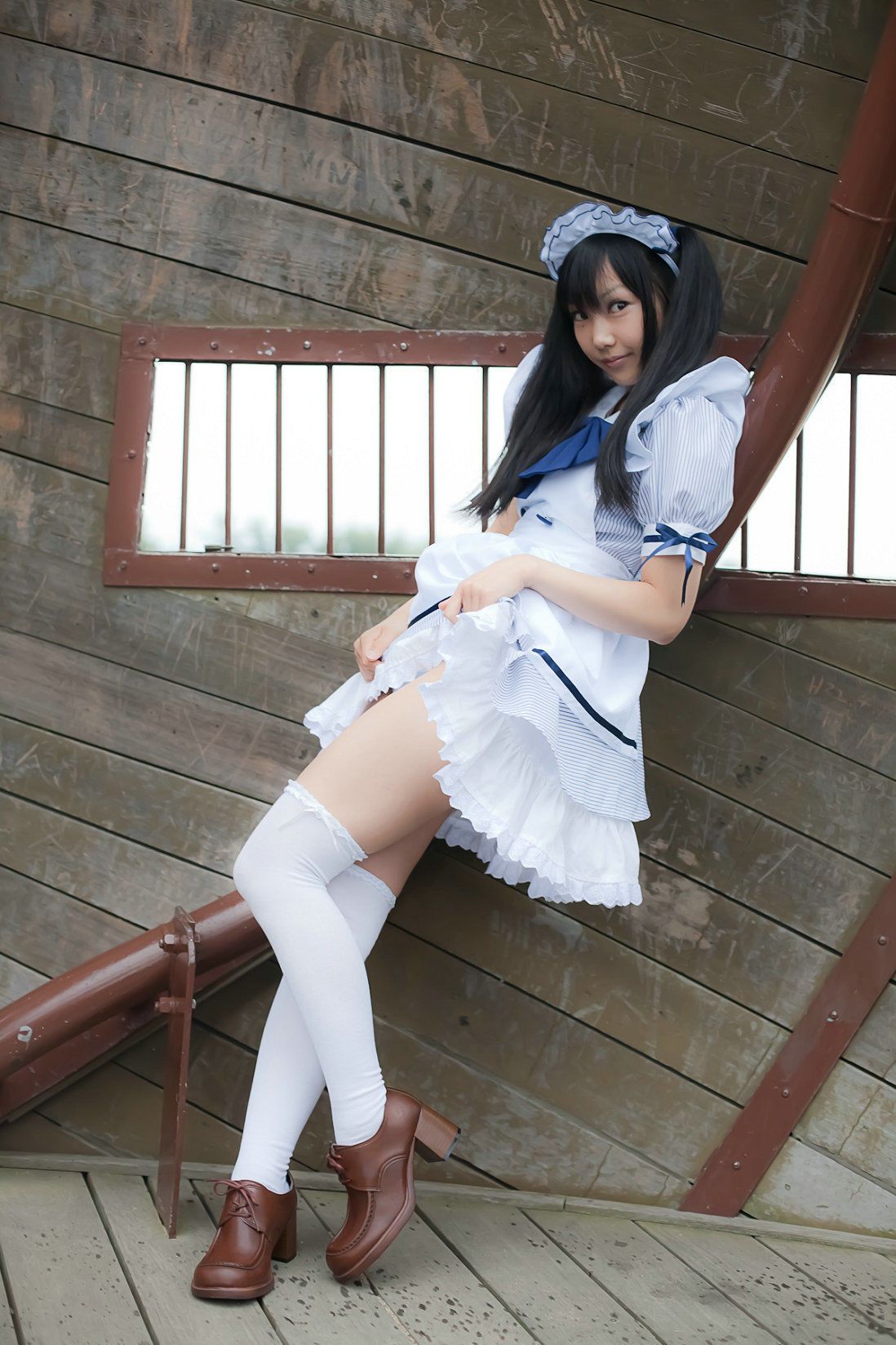 Lenfried(れんふりーど)&Pude(ぷで)&Ushijima Iiniku -  Maid-图15