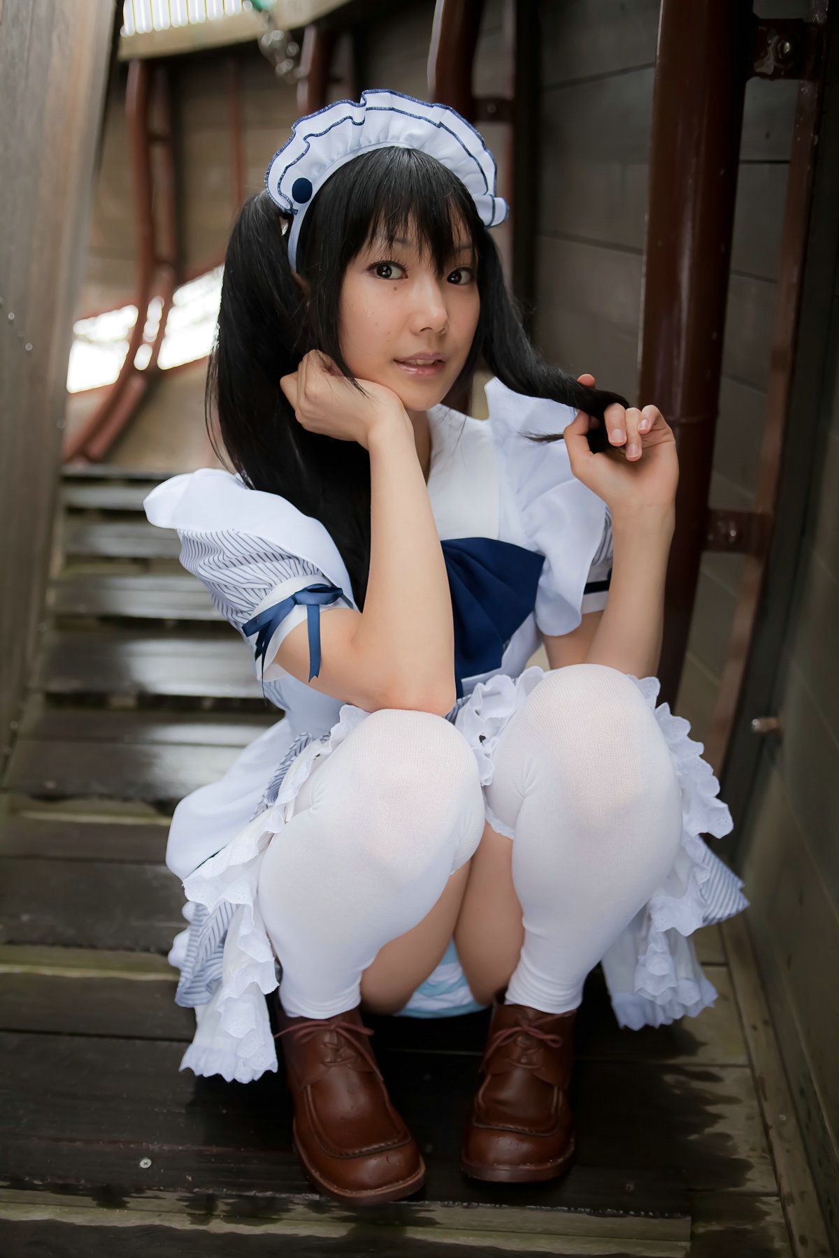 Lenfried(れんふりーど)&Pude(ぷで)&Ushijima Iiniku -  Maid-图28