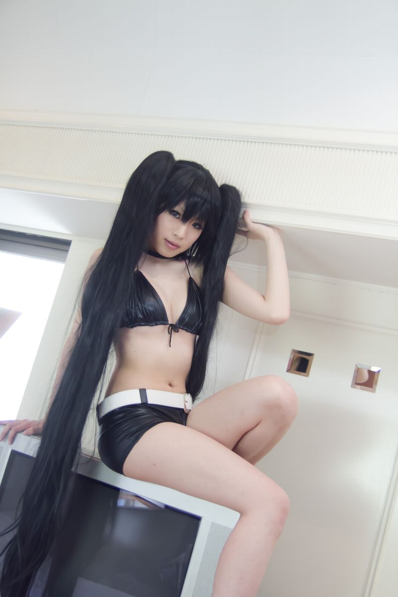 あらい夜魅(Arai Yami)《BLACK★ROCK SHOOTER》-黑衣麻陶?里(黑岩射手／黑初音)-图9