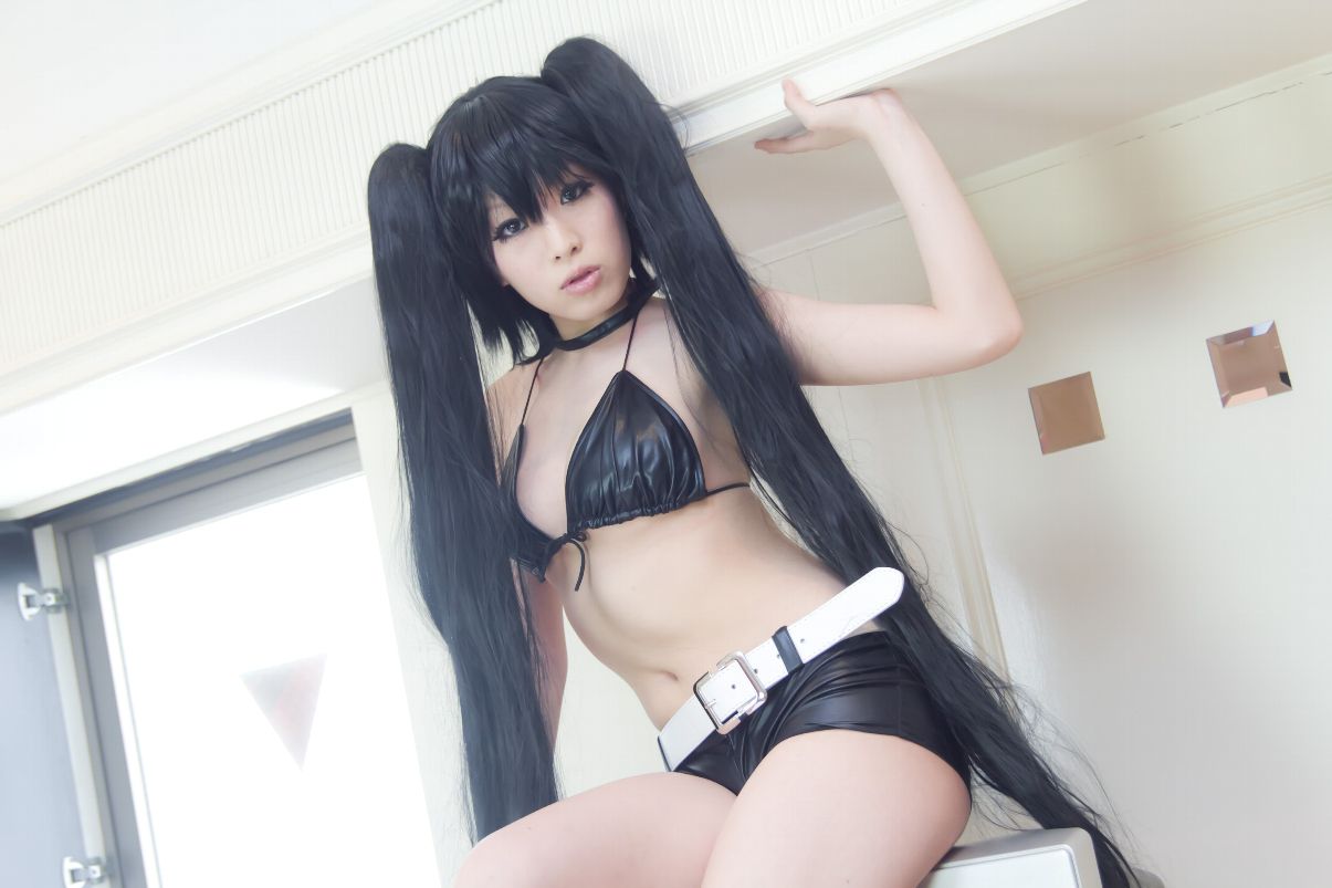 あらい夜魅(Arai Yami)《BLACK★ROCK SHOOTER》-黑衣麻陶?里(黑岩射手／黑初音)-图10