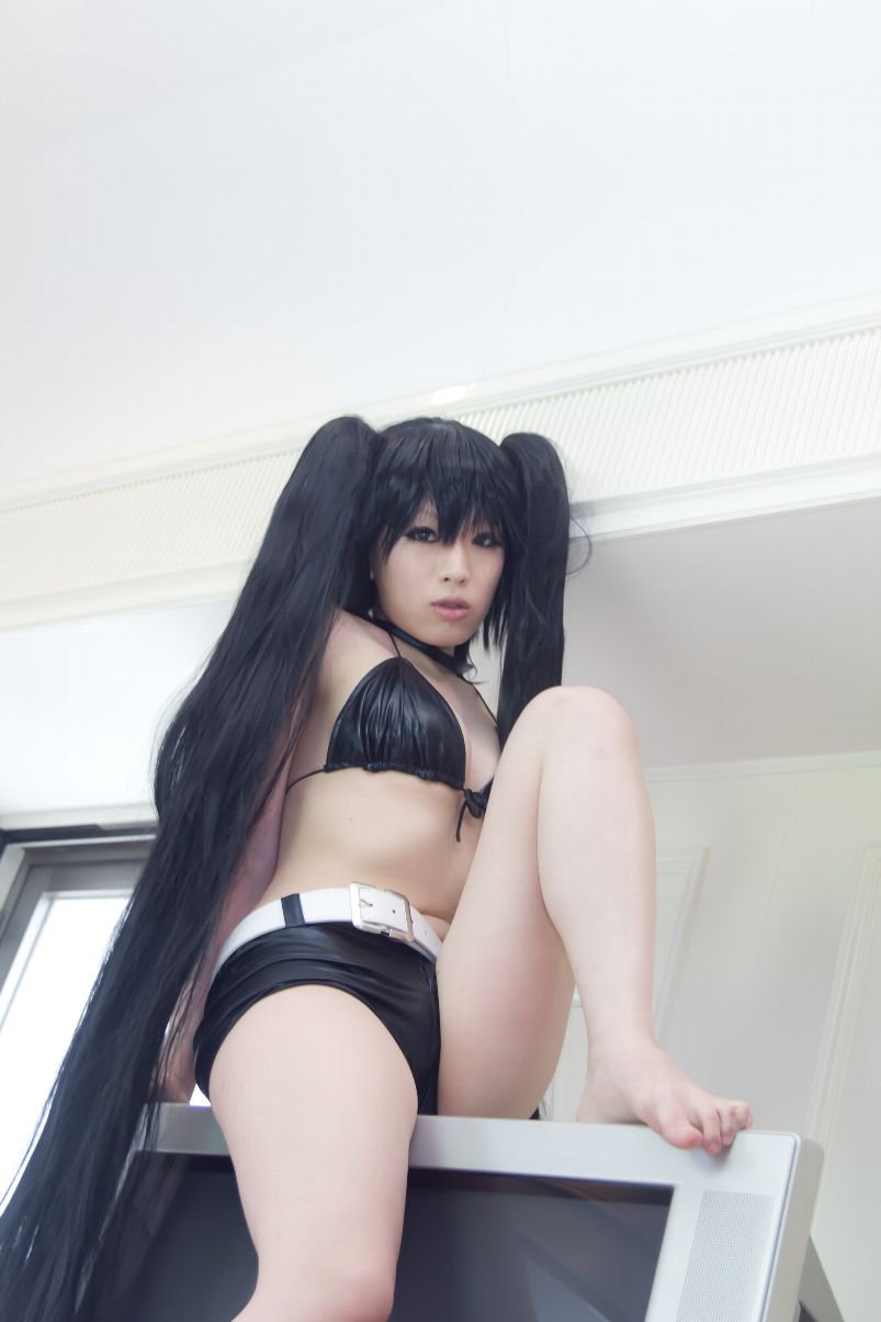 あらい夜魅(Arai Yami)《BLACK★ROCK SHOOTER》-黑衣麻陶?里(黑岩射手／黑初音)-图11