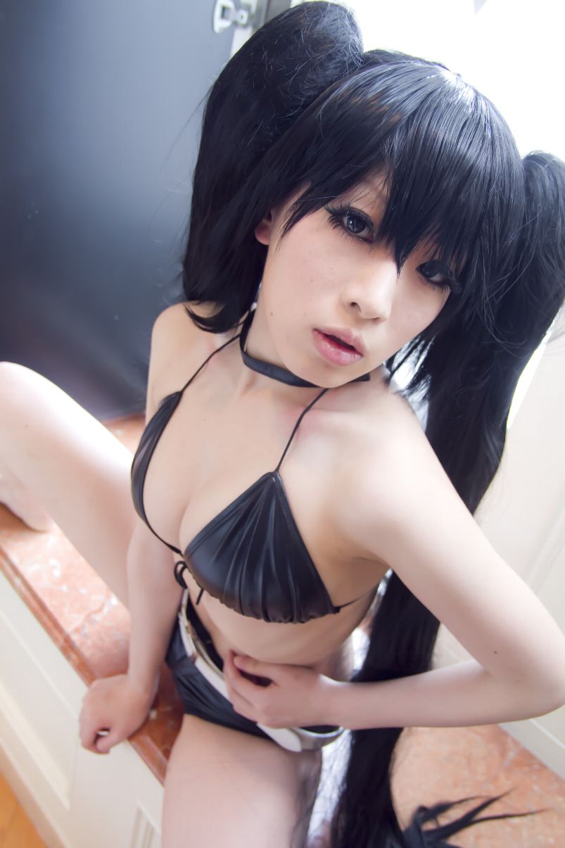 あらい夜魅(Arai Yami)《BLACK★ROCK SHOOTER》-黑衣麻陶?里(黑岩射手／黑初音)-图25