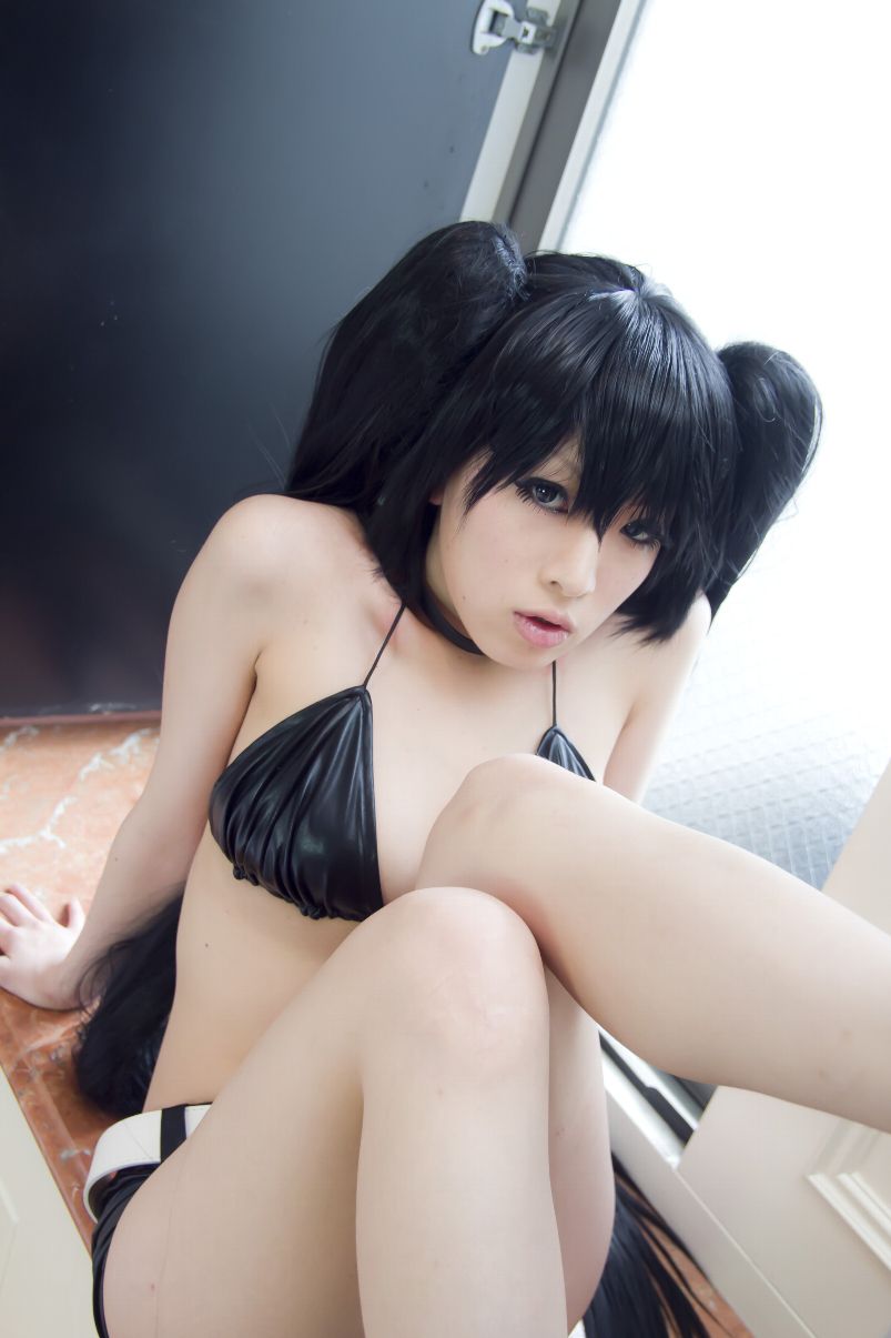 あらい夜魅(Arai Yami)《BLACK★ROCK SHOOTER》-黑衣麻陶?里(黑岩射手／黑初音)-图27