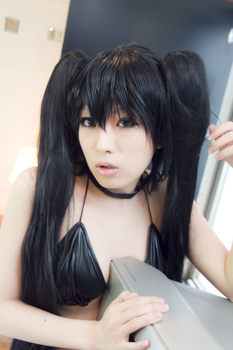あらい夜魅(Arai Yami)《BLACK★ROCK SHOOTER》-黑衣麻陶?里(黑岩射手／黑初音)-图30