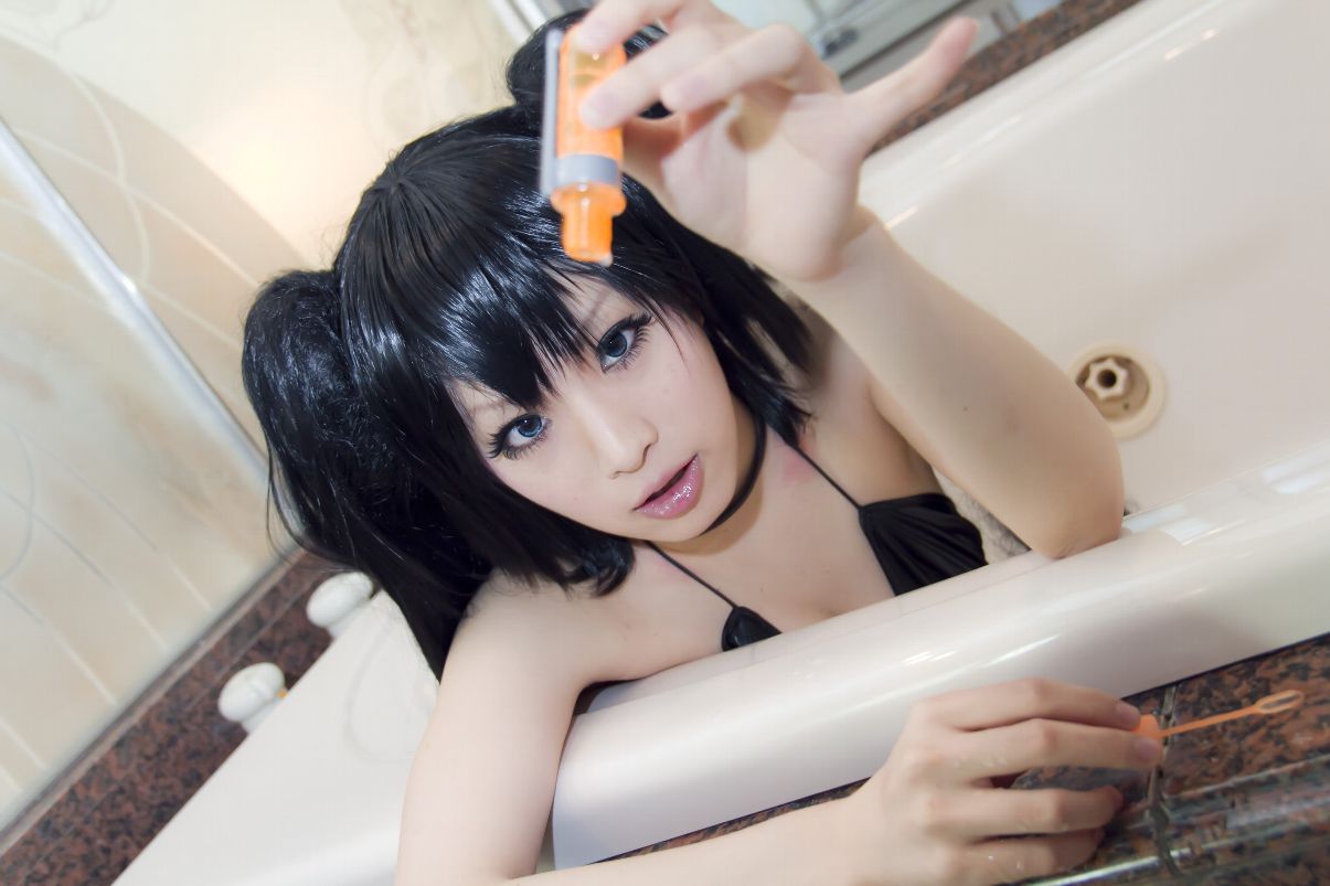 あらい夜魅(Arai Yami)《BLACK★ROCK SHOOTER》-黑衣麻陶?里(黑岩射手／黑初音)-图39