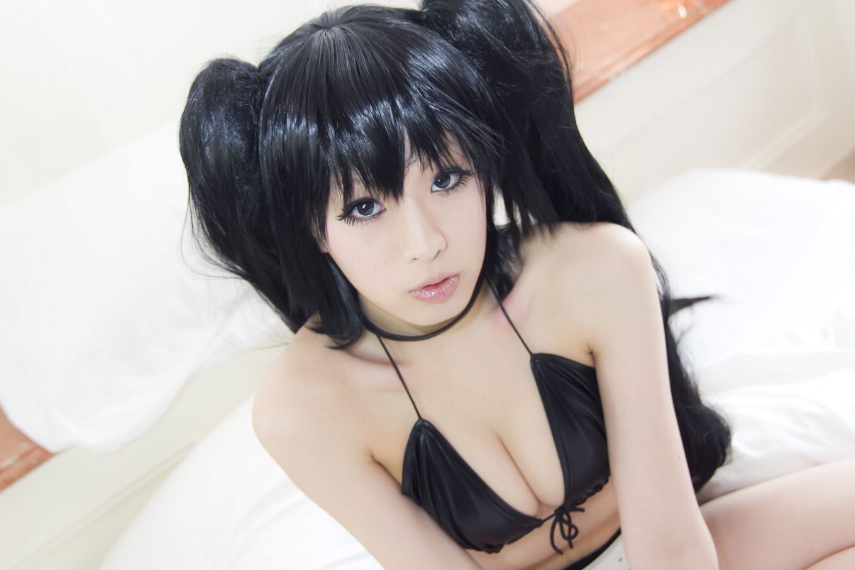 あらい夜魅(Arai Yami)《BLACK★ROCK SHOOTER》-黑衣麻陶?里(黑岩射手／黑初音)-图51