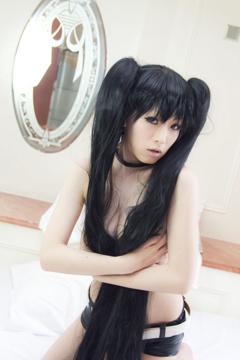 あらい夜魅(Arai Yami)《BLACK★ROCK SHOOTER》-黑衣麻陶?里(黑岩射手／黑初音)-图66