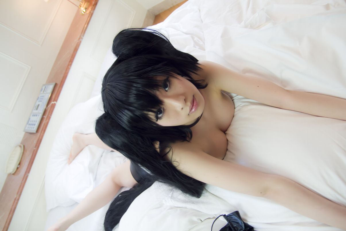あらい夜魅(Arai Yami)《BLACK★ROCK SHOOTER》-黑衣麻陶?里(黑岩射手／黑初音)-图74