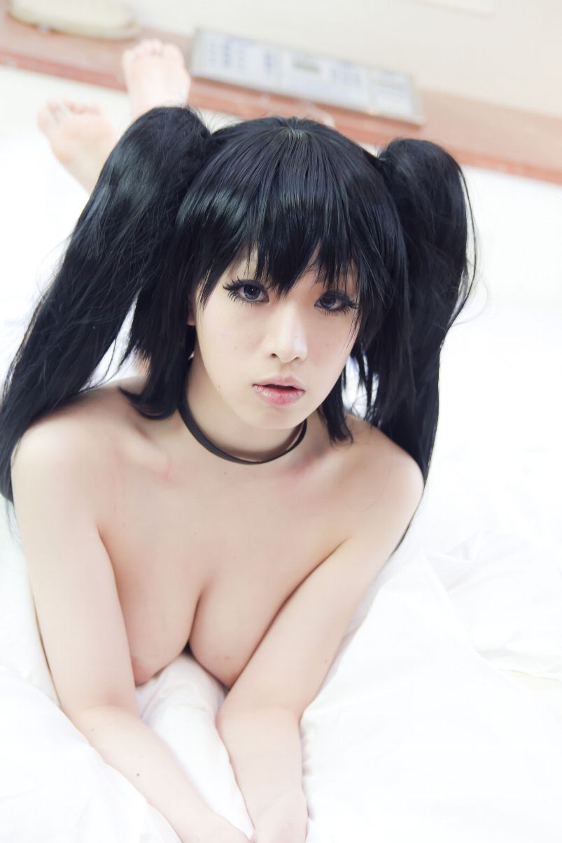 あらい夜魅(Arai Yami)《BLACK★ROCK SHOOTER》-黑衣麻陶?里(黑岩射手／黑初音)-图75