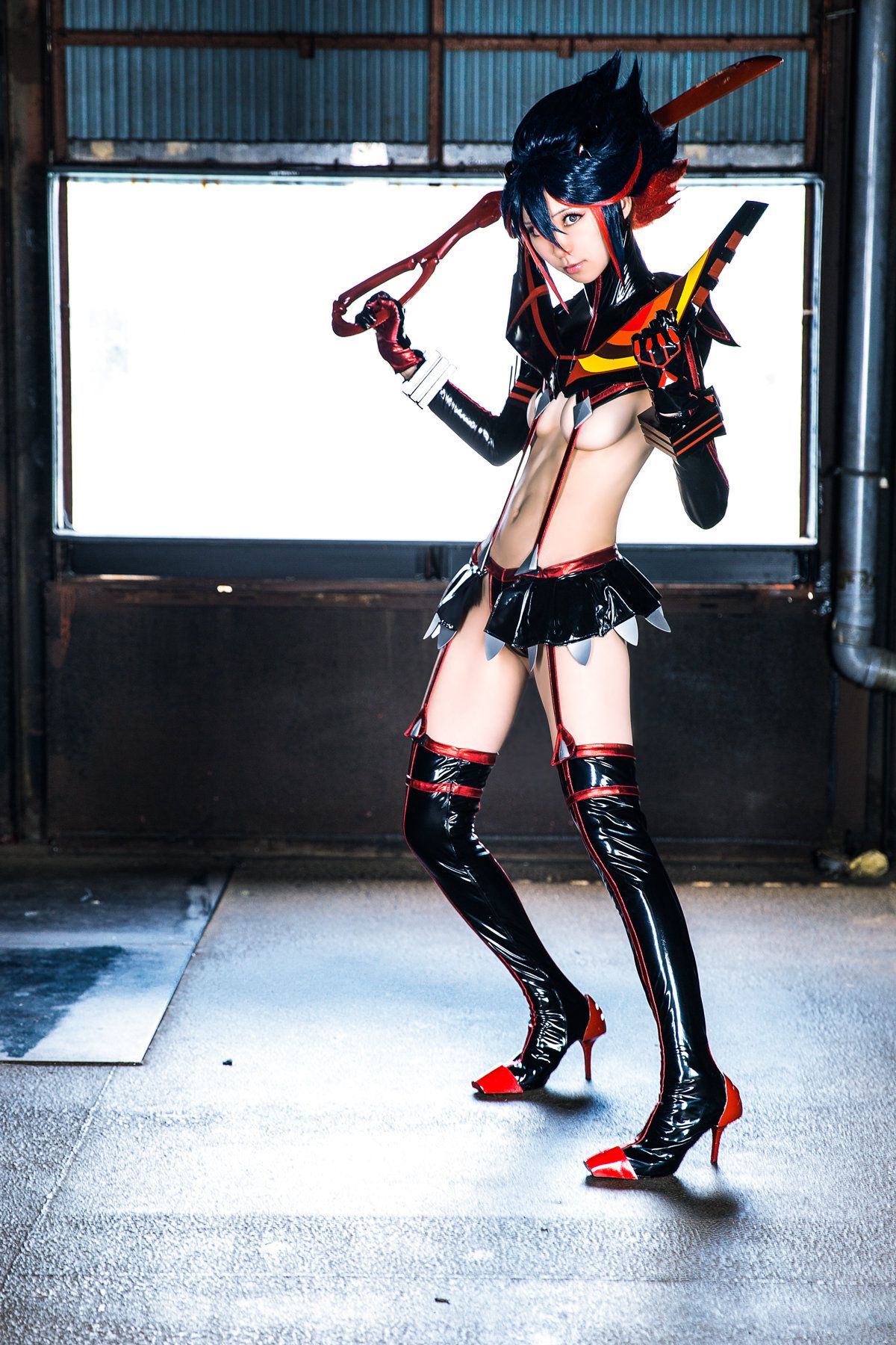 Mike(ミケ) 《Kill La Kill》Matoi Ryuuko(纏流子)+Kiryuuin Satsuki (鬼龍院皐月)-图0