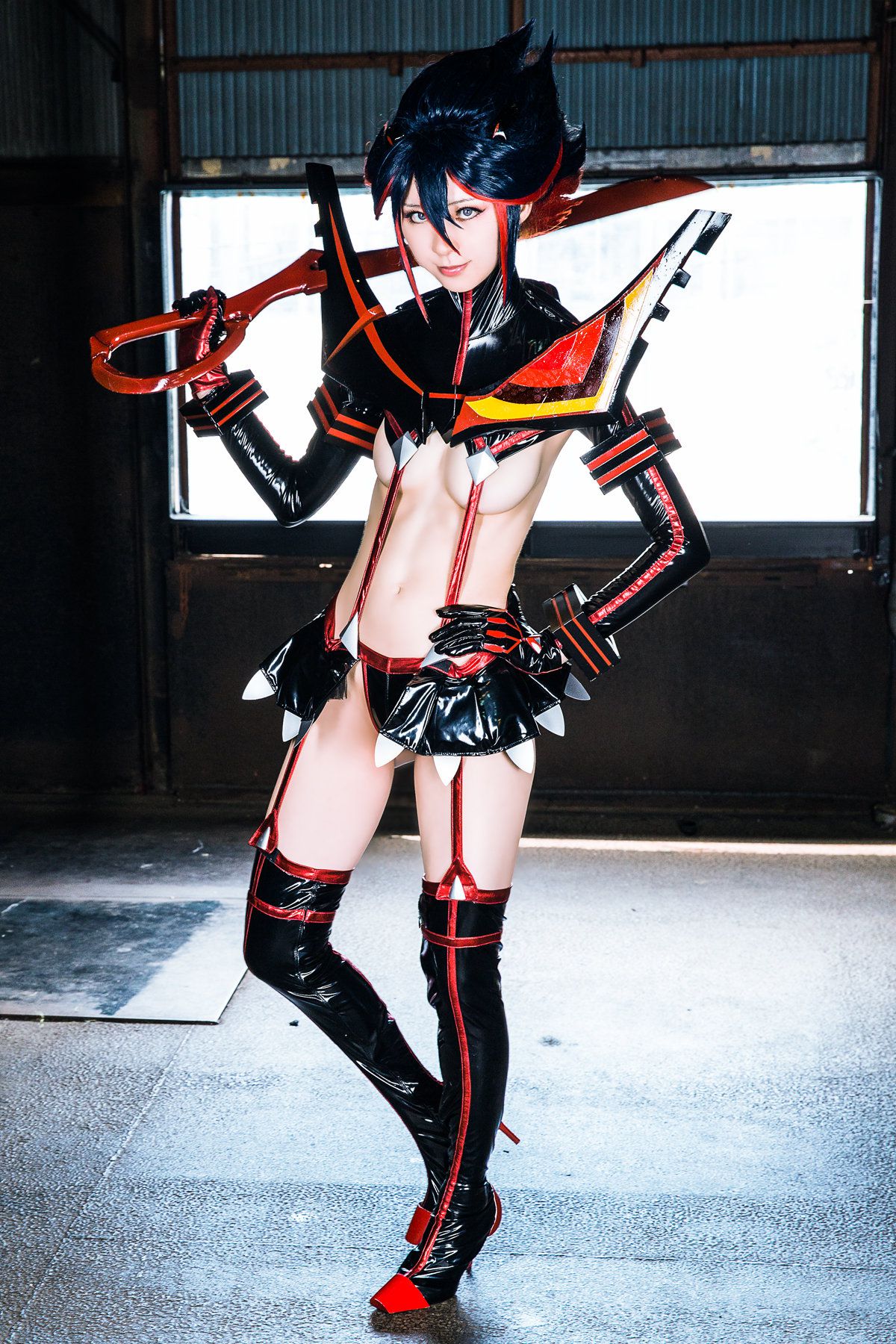 Mike(ミケ) 《Kill La Kill》Matoi Ryuuko(纏流子)+Kiryuuin Satsuki (鬼龍院皐月)-图9