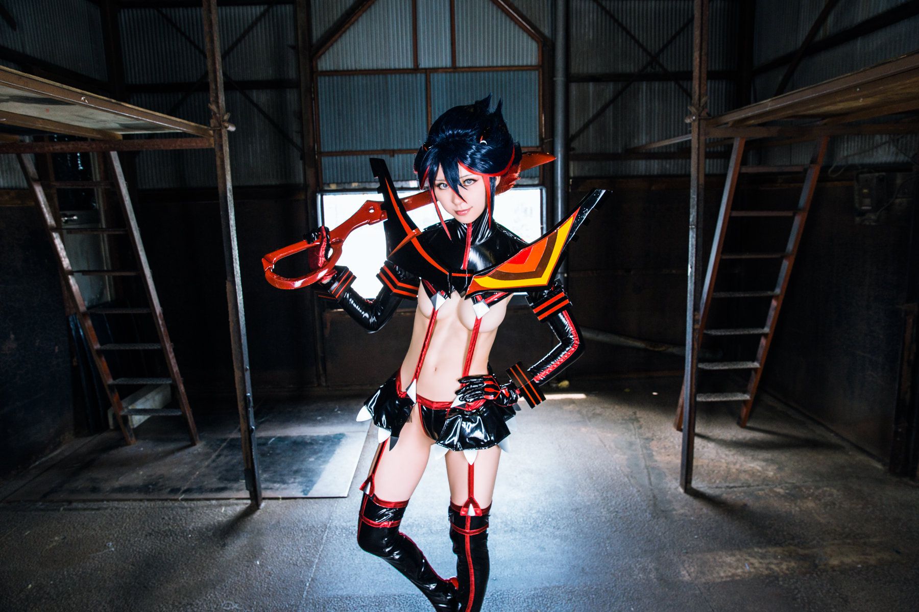 Mike(ミケ) 《Kill La Kill》Matoi Ryuuko(纏流子)+Kiryuuin Satsuki (鬼龍院皐月)-图10