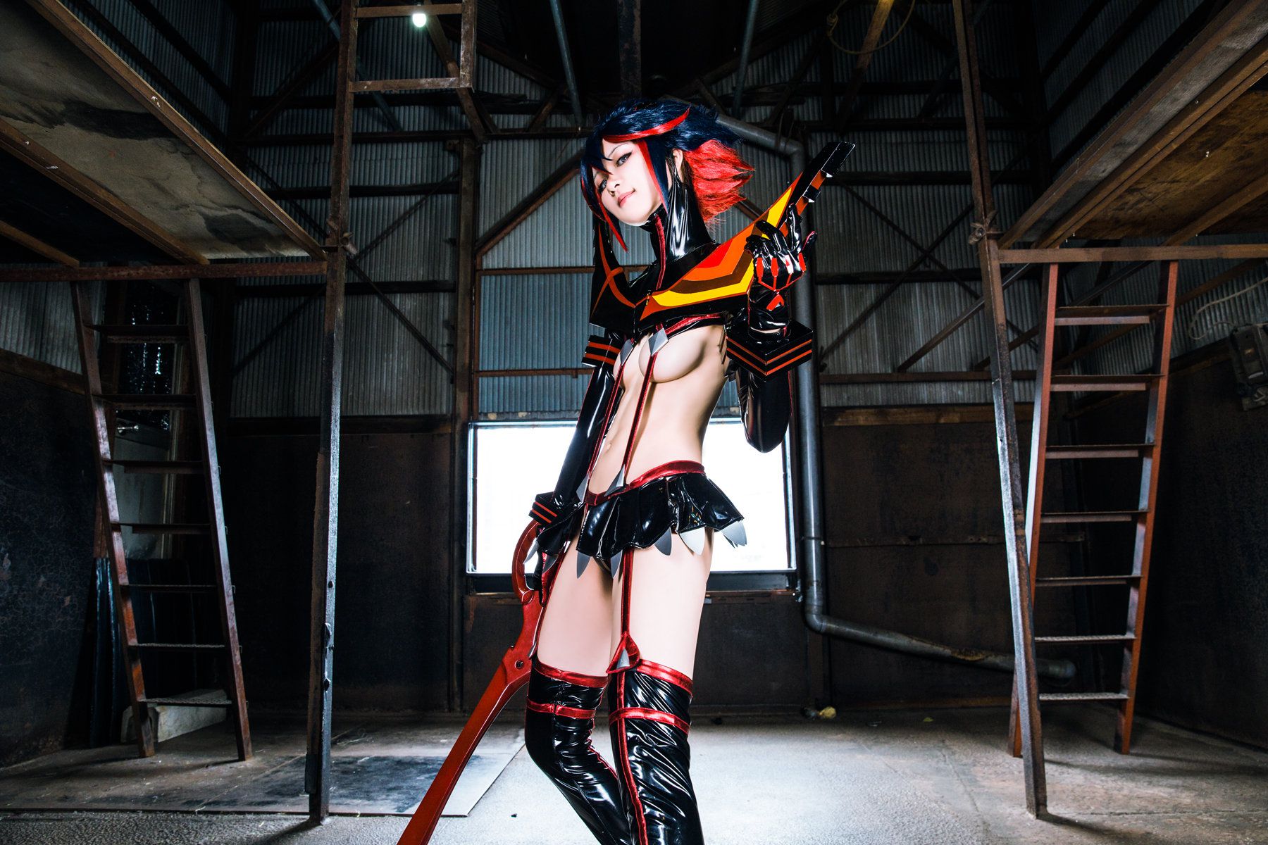 Mike(ミケ) 《Kill La Kill》Matoi Ryuuko(纏流子)+Kiryuuin Satsuki (鬼龍院皐月)-图16